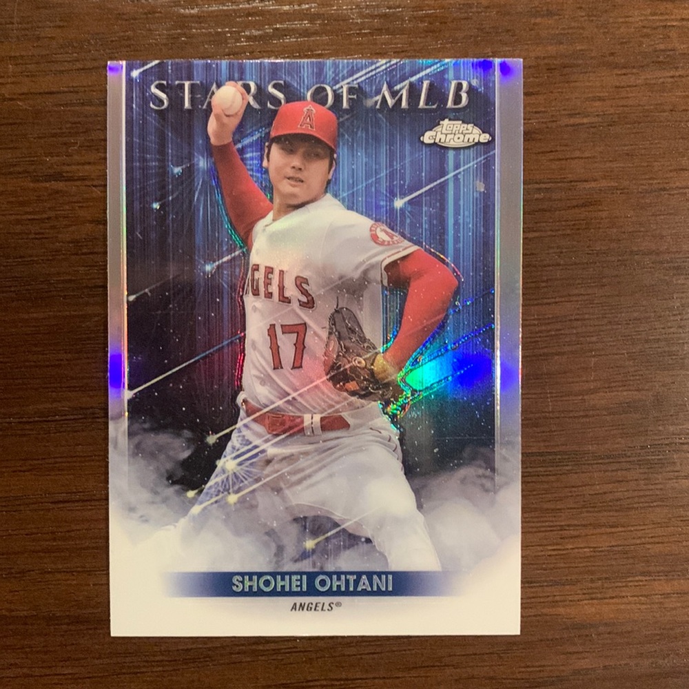 Shohei Ohtani 2022 Topps Chrome Stars Of MLB Card #SMLBC-33